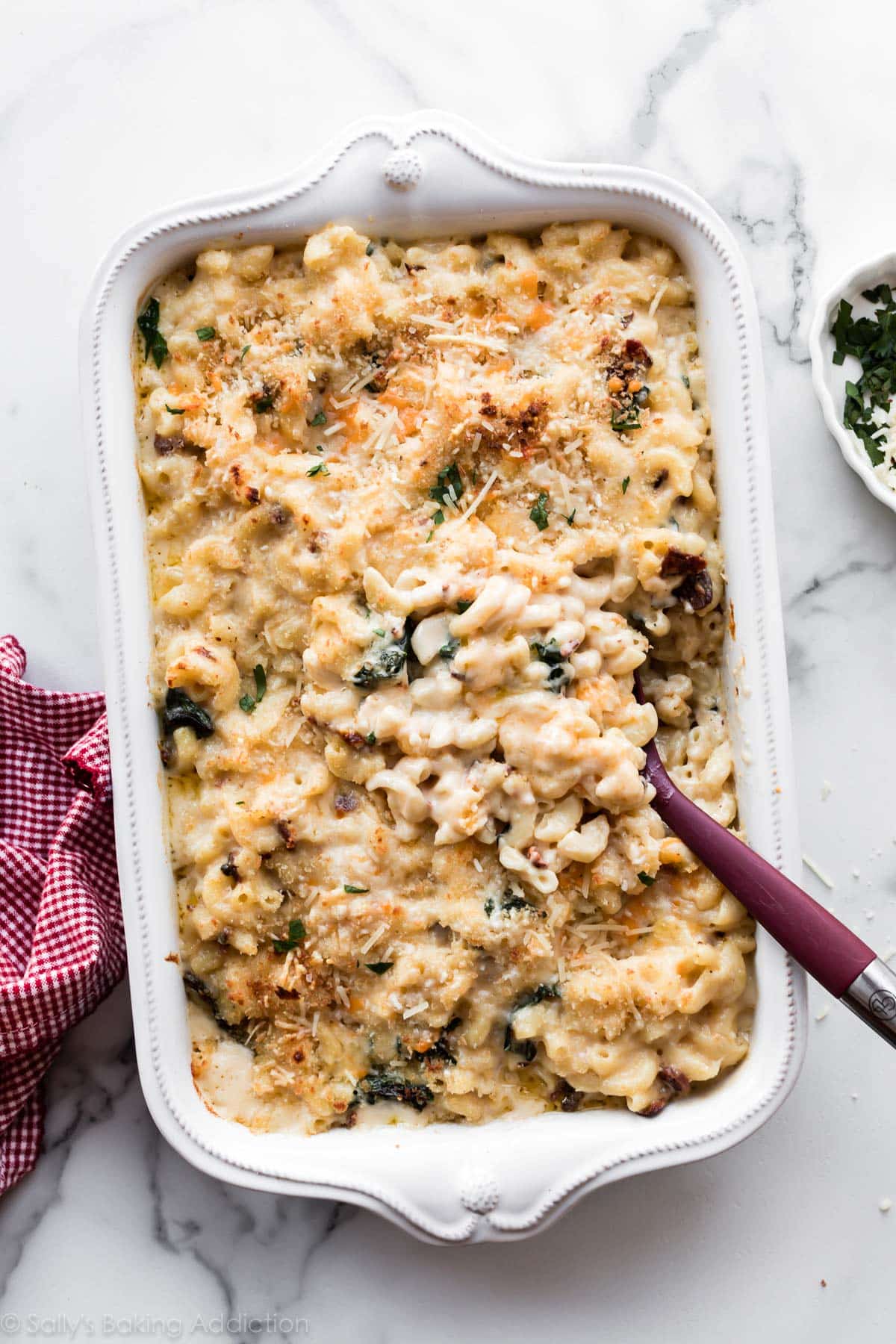 Casserole de macaroni et fromage au four