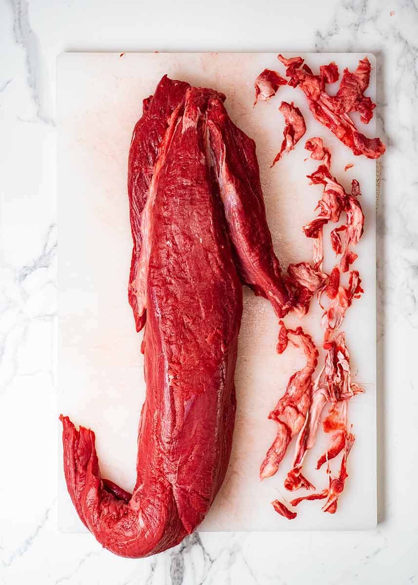 Cut your own beef tenderloin - it's so much cheaper