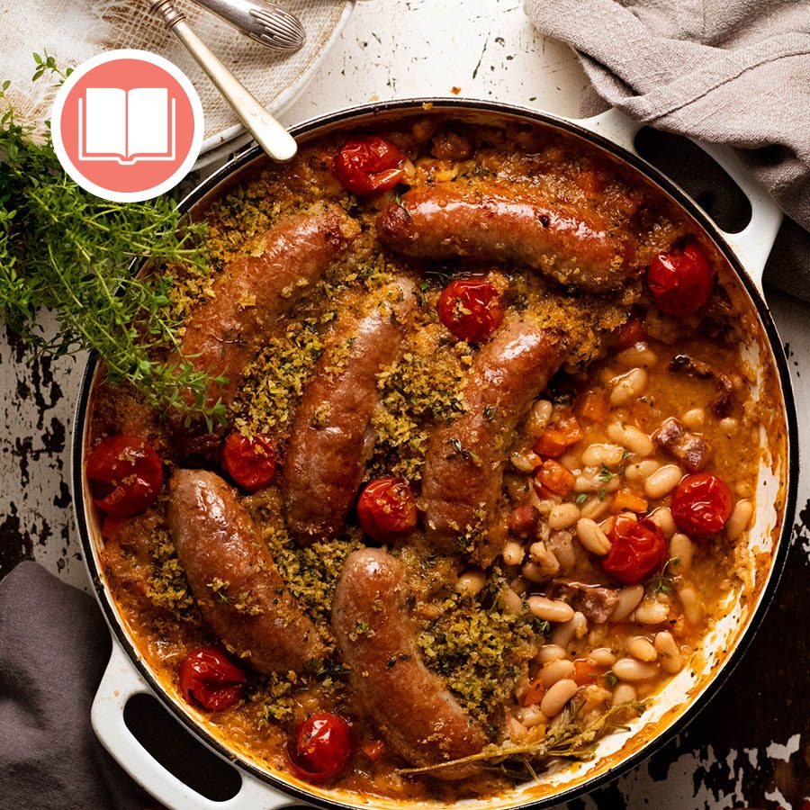 French Sausage & Bean Casserole