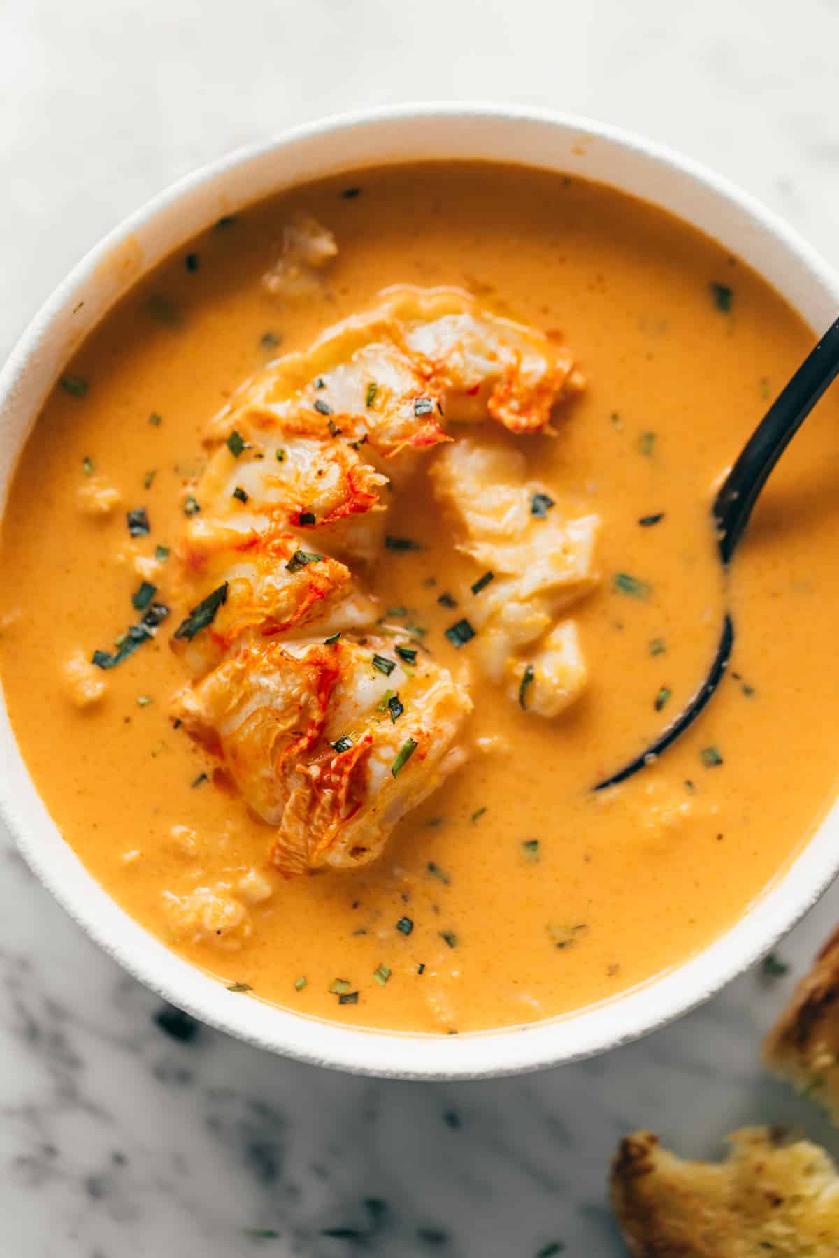 Easy Lobster Bisque - Cafe Delites