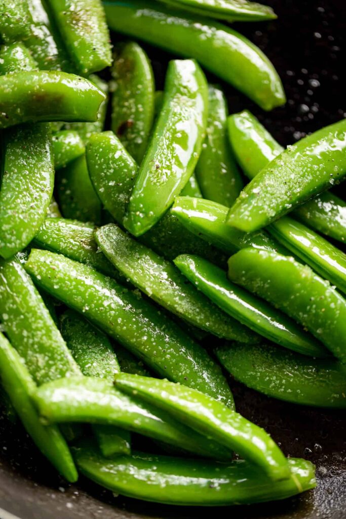 Sugar Snap Peas In Five Minutes