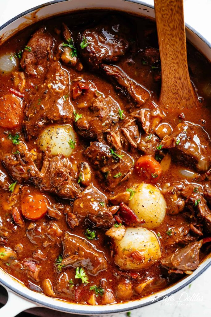 Beef Bourguignon (Julia Child Recipe)