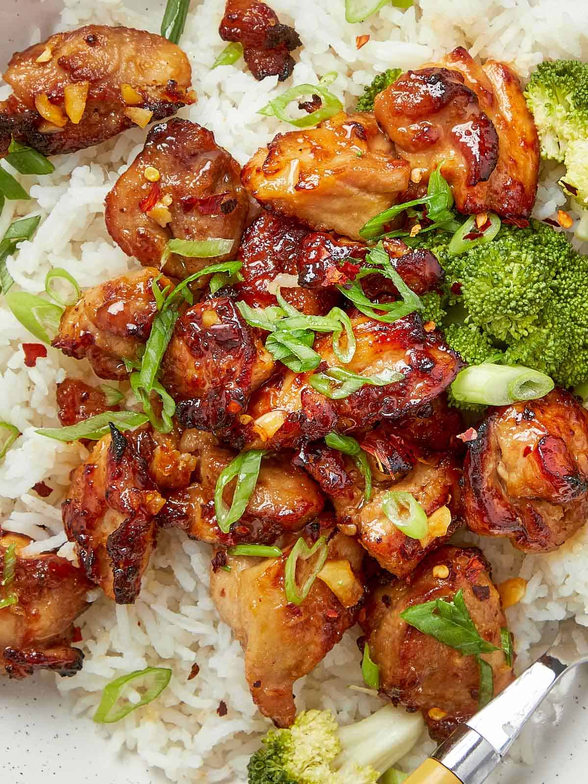 Air Fryer Chicken Thighs (Teriyaki)