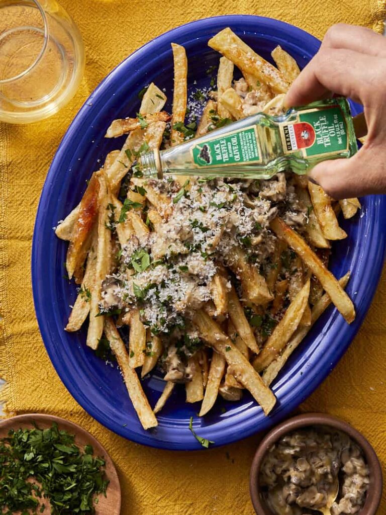 Homemade Truffle Fries - Cafe Delites