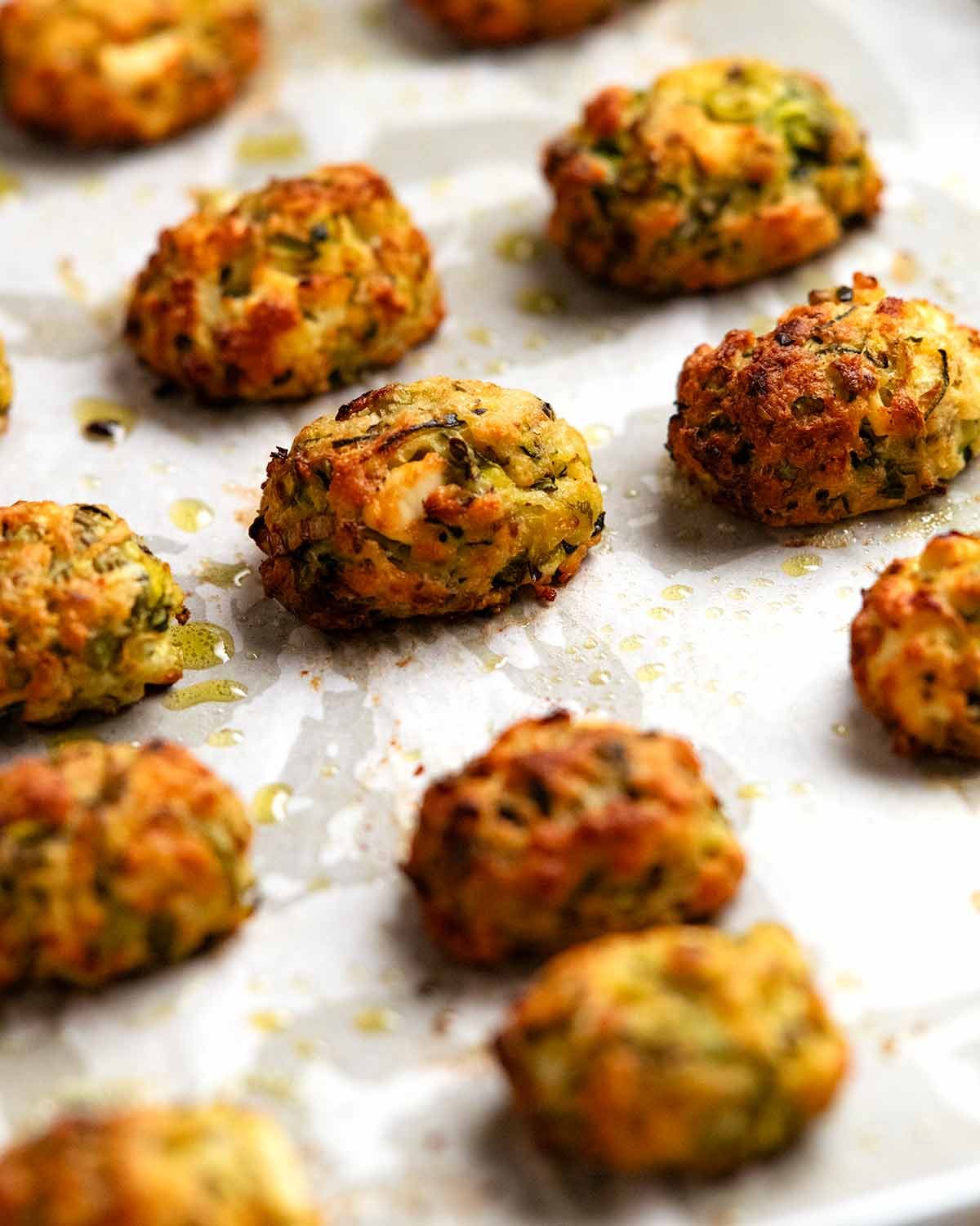 Mini Fritters de Courgette Grecs