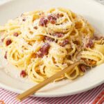 Creamy Pasta Carbonara - Cafe Delites