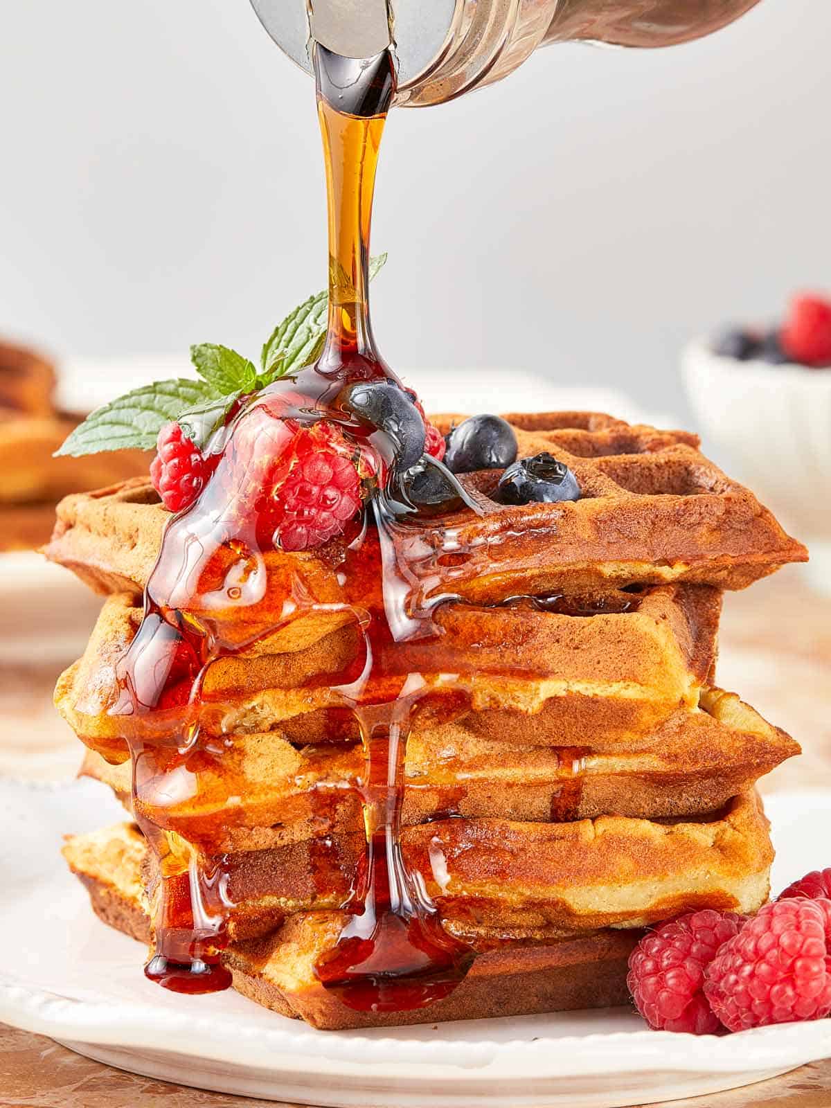 The Best Paffles (Waffle Pancakes)