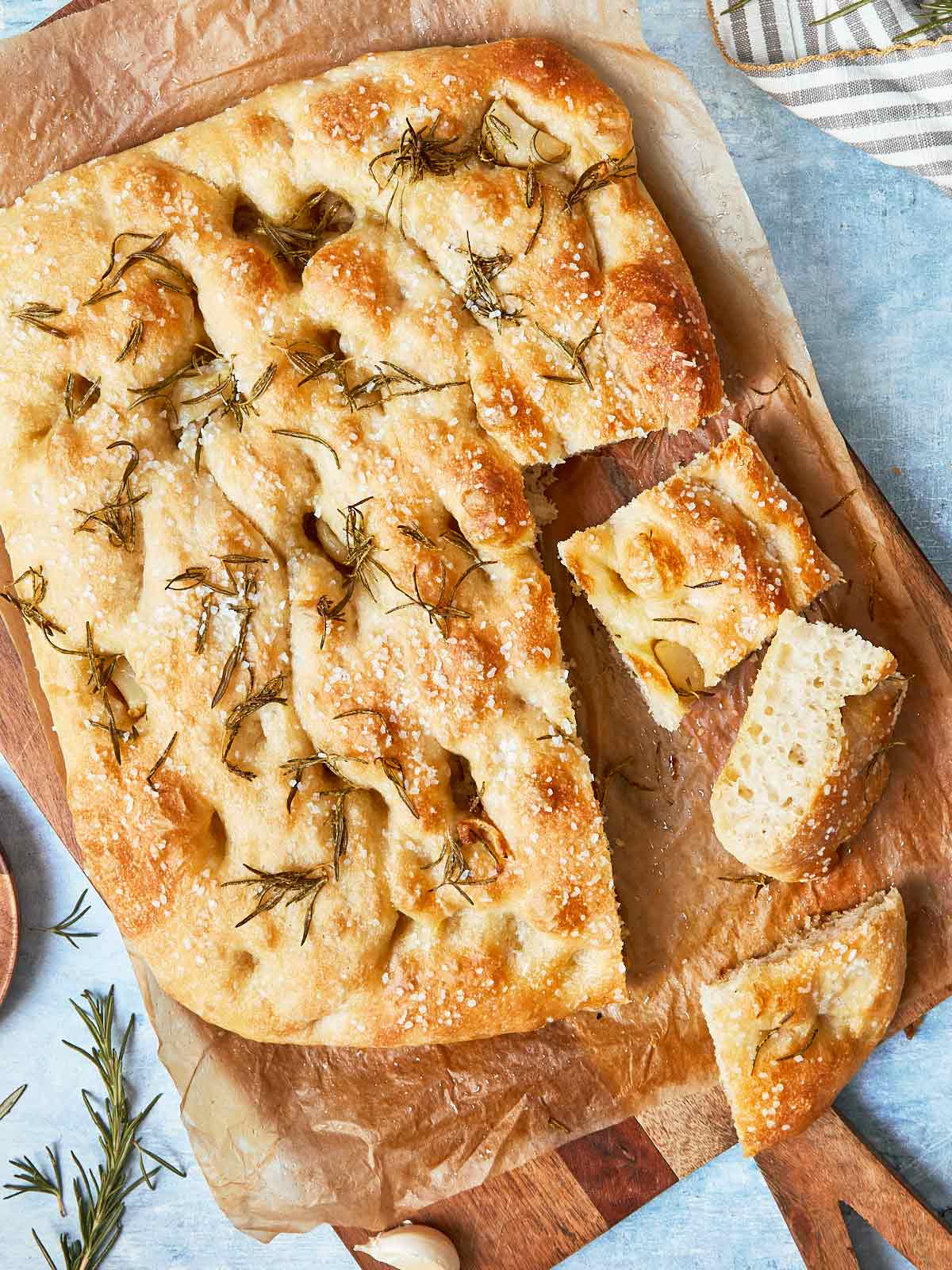Easy Homemade Focaccia - Cafe Delites