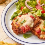 Crispy Beef Parmigiana - Cafe Delites