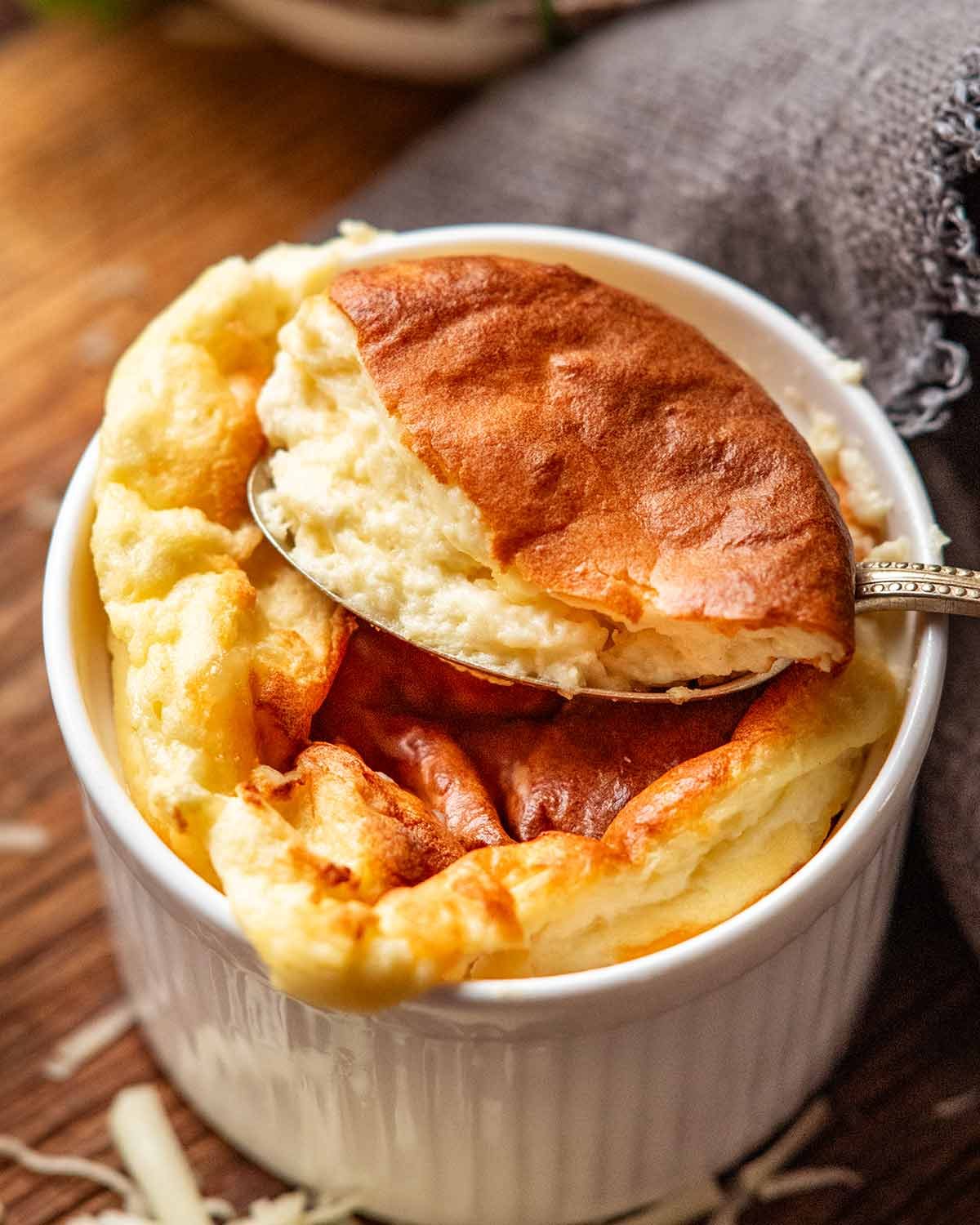 Soufflé au fromage