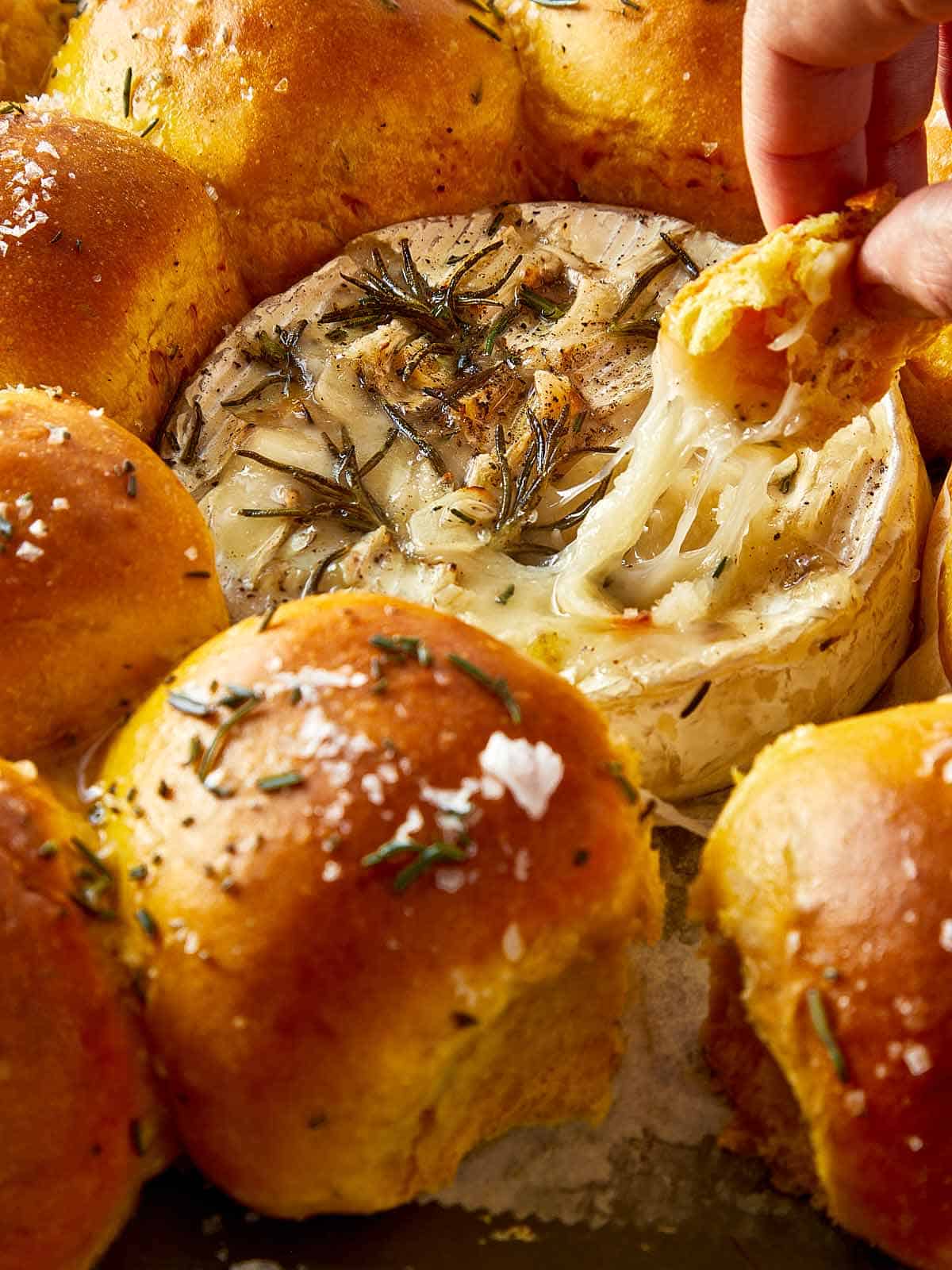 Sweet Potato Bun Cheese Dip